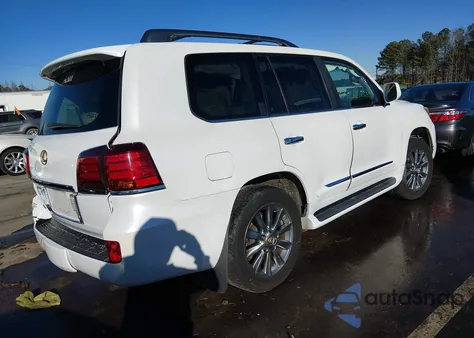 2009 Lexus Lx 570 z USA, uszkodzony, nr VIN JTJHY00W294021662